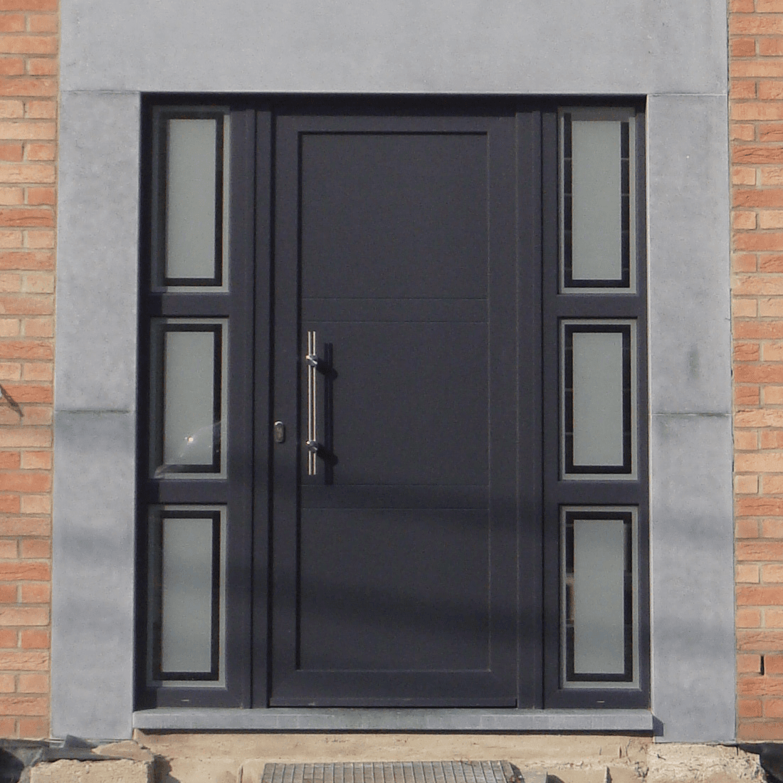 Porte et fenêtre avec profils PVC