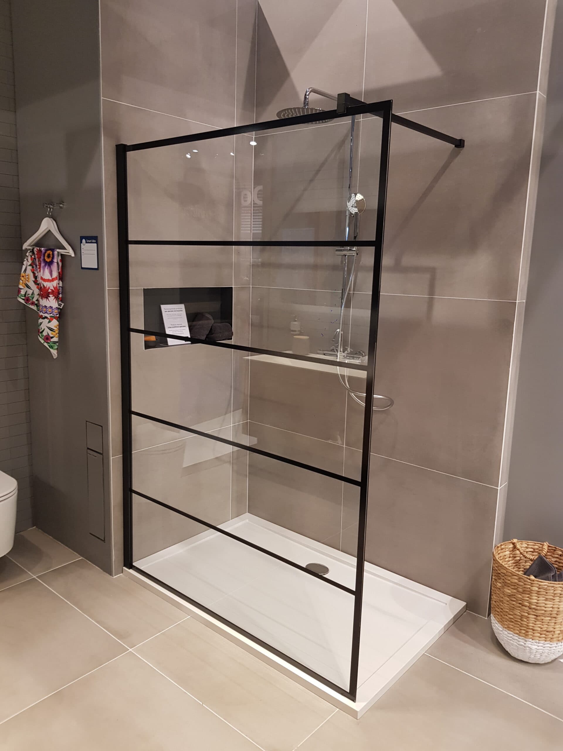 Installation sur mesure pour douche italienne