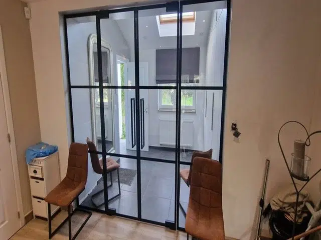 Double porte en verre Style Atelier